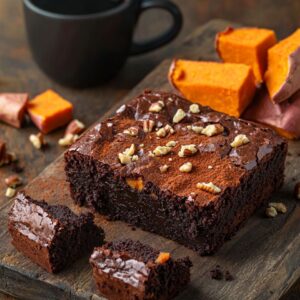 brownie camote low carb